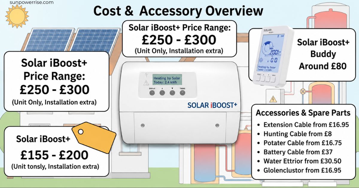 Solar iBoost solar energy monitor