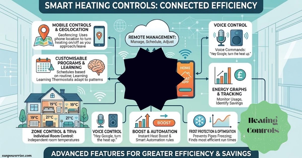 Smart heating controls system installed for energy-efficient heating
