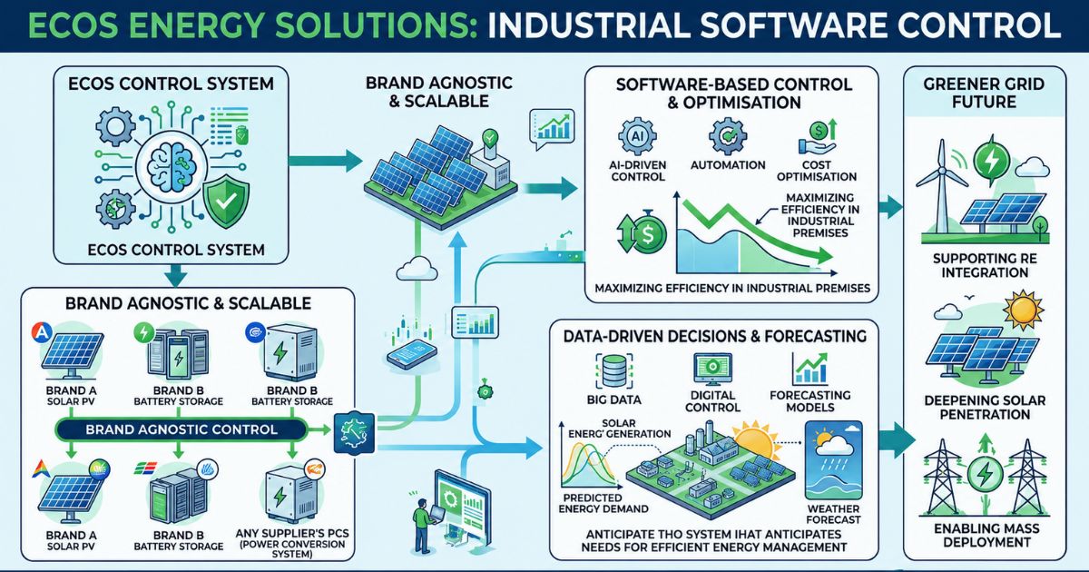 Ecos Energy brand-agnostic control system for clean energy assets