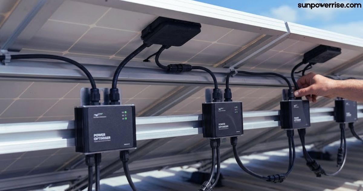 Solar panel power optimisers improving rooftop solar performance
