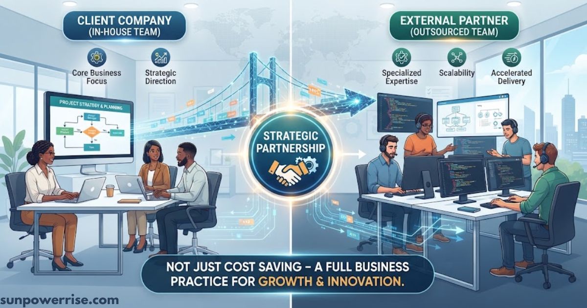 Software development outsourcing partnership for scalable business growth