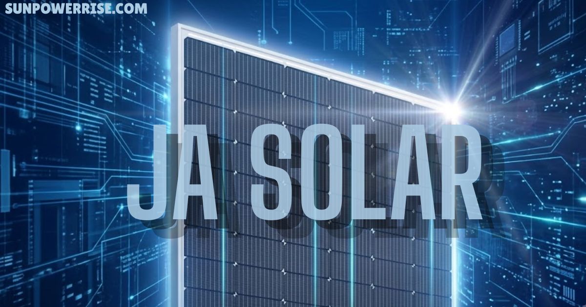 JA solar high-efficiency solar panel with advanced photovoltaic technology for residential and commercial clean energy solutions.