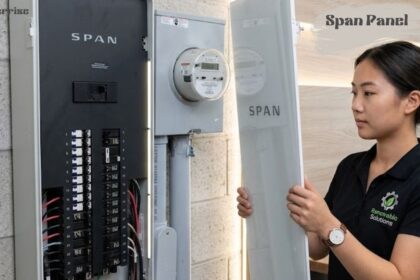 Span panel for modern building exterior