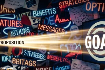 Single-minded proposition connecting brand message to business goals