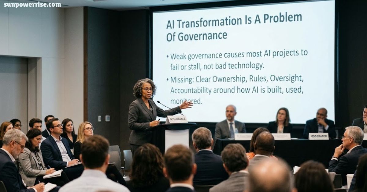AI transformation is a problem of governance presentation