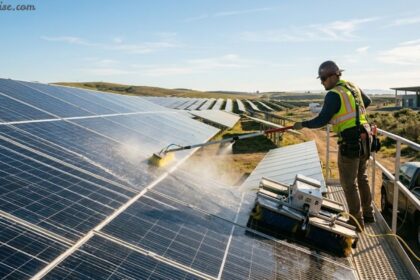 Solar panel cleaning cost for maintaining clean and efficient panels
